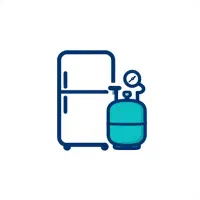 شارژ گاز یخچال  دو نوع گاز منصفانه