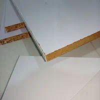 شش عدد تخته ام دی اف تُرک روکش سفید شاین دار