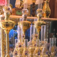 چراغ  نفتی گردسوز و لامپا