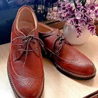 کفش چرم مردانه