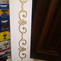 کتیبه طرح دار چوبی پرده