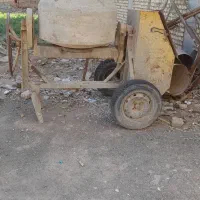 دستگاه میکسر بتن + بالابر + ویبره