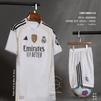 کیت تیشرت و شورت رئال مادرید