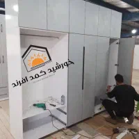 کمد دیواری آماده  .کمددیواری باکسی مدرن