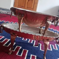 دو عددی شیرینی خوری مسی