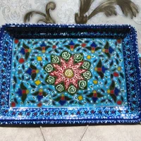 میناکاری رو مس و هر ظروفی