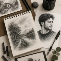 سفارش سیاه قلم و خودکار