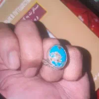 انگشتر فیروزه مغز سنگ