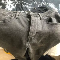 شلوار کتان زغالی