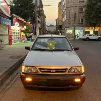 پراید صبا مدل ۸۳ نقره ای عروسک