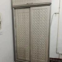 کمد لباس با کشو و جاکفشی درب ریلی