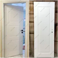 درب اتاقی اچ پی ال در چوبی اتاق خواب cnc ورودی
