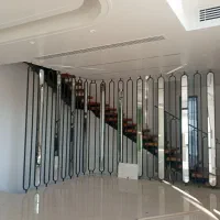 نصب و اجرا نما و تابلوکامپوزیت .چوب. ترموود