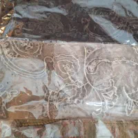 شال ابریشم گلدوزی
