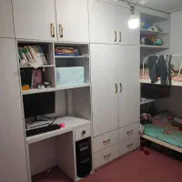 انواع کتابخانه و میز تحریر دیواری