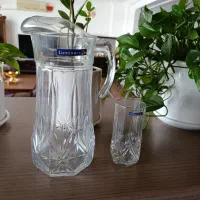 چهار  دست پارچ و لیوان  لومینارک فرانسه کاملا نو