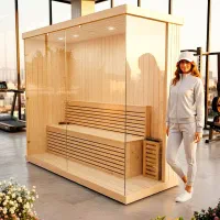 کابین سونا خشک تجهیزات دستگاه بدنسازی جکوزی دوش