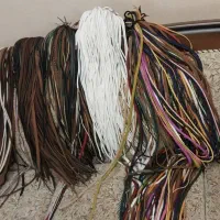 594جفت بند کفش و کتانی نو بند کوتاه بلند مت