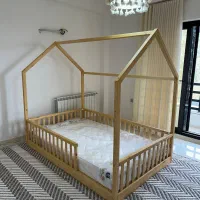 سرویس خواب چوبی کودک و بزرگسال