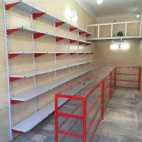 سوپرمارکتی رنگ سفید قفسه