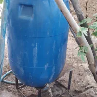 بشکه شیر دار ۲۰۰ پلاستیکی و  ۱۰۰ آهنی