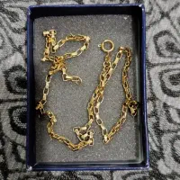 گردنبند طلا مدل آجری