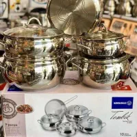 سرویس های قابلمه استیل و چدن کف قیمت