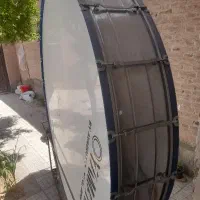 طبل دو متر استیل
