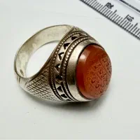 عقیق انگشتر خطی