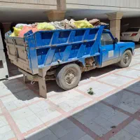 نیسان کمپرسی حمل خاک نخاله شن ماسه گراویه توماس