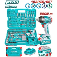 آچار بکس شارژی توتال مدل TIWLI2050 مجموعه