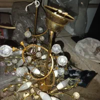 فروش خرید  لوستر آبکاری سالم وخراب