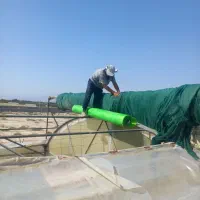 تاسیسات گلخانه (نصب نایلون)