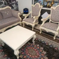 مبل کلاسیک ۷ نفره نهار خوری ۸ نفره