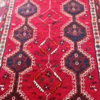 قالی فرش دستباف ابریشم پشم