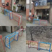 دروازه فوتبال تیر دروازه گل کوچک و بزرگ ورق بزنید