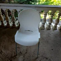 میز و صندلی ناصر پلاستیک پایه فلزی