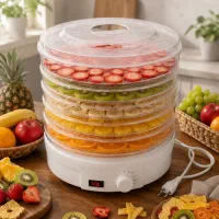 میوه خشککن خانگی ۵ طبقه کاملاً سالم
