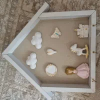 جاکلیدی چوبی عروسکی کادویی