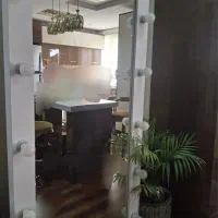 آینه قدی چراغدار در حد نو