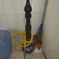 دوعدد قلیان چوبی
