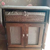 میز چرخ خیاطی اتو کمد دار نو نو
