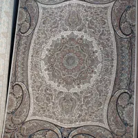 فرش ترنج دار کرم مطهری ۱۳