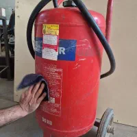 کپسول آتش نشانی پودر و گاز ۵۰ کیلویی