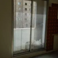 پنجره آلومینیمی قدی با شیشه