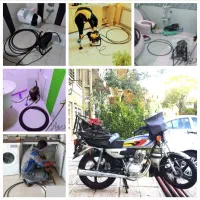 لوله بازکنی و چاه باز کن فنر زنی رفع گرفتی کل قم