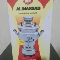 سماور گازی برند عالی نسب  در حد نو