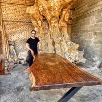 میز غذاخوری روستیک