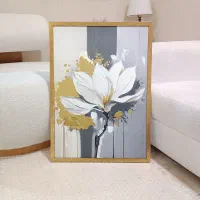 تابلو گل چاپی