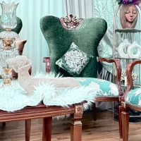 مبل استیل و نهررخوری سلطنتی انتیک ( نو )